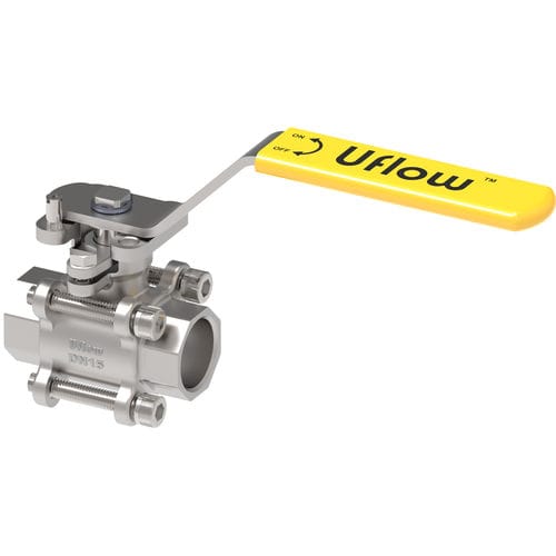 Valvola a sfera - BCPC  - UFLOW AUTOMATION - a leva / da avvitare / a sede