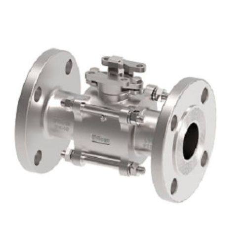 Valvola a sfera - JC - UFLOW AUTOMATION - a leva / di controllo / con doppia flangia