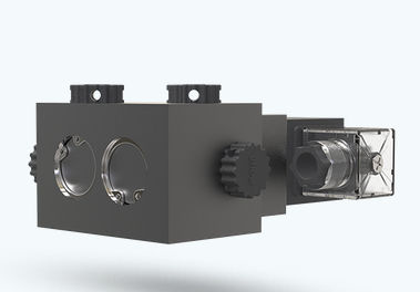 Elettrovalvola a comando assistito - DCP-1G23T070 - UFLOW AUTOMATION - a 5 vie / aria / resistente alle fiamme