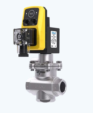 Elettrovalvola a comando assistito - AP2E125 - UFLOW AUTOMATION - a 2 vie / NC / per acqua