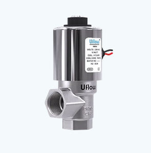 Elettrovalvola a comando diretto - DAA-D2E100 - UFLOW AUTOMATION - a 2 vie / NC / per acqua