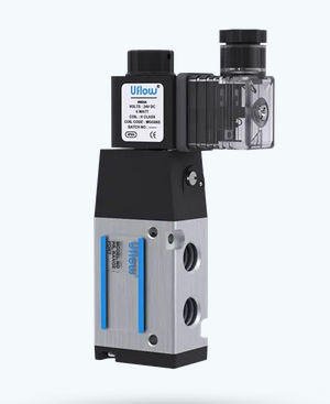 Distributore pneumatico a cassetto - DCS-D1 - UFLOW AUTOMATION - ad azionamento pneumatico / a 5/2 vie / in alluminio