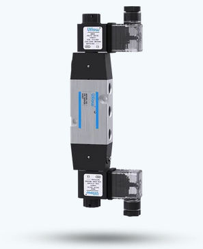 Distributore pneumatico a cassetto - DCS - UFLOW AUTOMATION - ad azionamento pneumatico / a 5/2 vie / 3/2