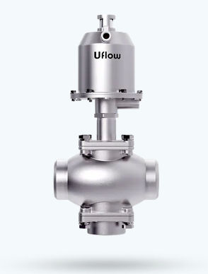 Valvola pneumatica - TCP-8Z - UFLOW AUTOMATION - per acqua / per olio / per prodotti chimici