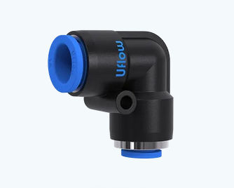 Raccordo pneumatico - VO-240812 - UFLOW AUTOMATION - push-in / gomito a 90° / in plastica