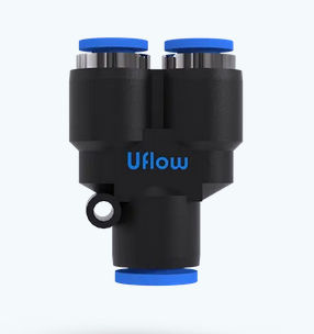 Raccordo pneumatico - VO-280 series - UFLOW AUTOMATION - push-in / filettato / a Y