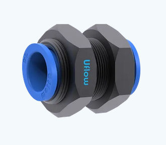 Raccordo pneumatico - VO-29 - UFLOW AUTOMATION - filettato / in plastica / compatto