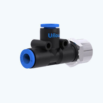 Raccordo pneumatico - VO - UFLOW AUTOMATION - filettato / a T / in plastica