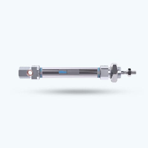 Cilindro con perno - MXC - UFLOW AUTOMATION - pneumatico / a pistone / in acciaio