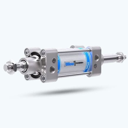 Cilindro pneumatico - PS4 - UFLOW AUTOMATION - a pistone / a doppio effetto / in acciaio inossidabile