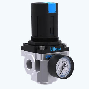 Erogatore per aria - PD-R series - UFLOW AUTOMATION - monostadio / in ottone / in acciaio