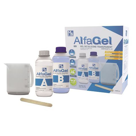 Gel in silicone - ALFAGEL - MECATRACTION - per applicazioni elettroniche / bicomponente