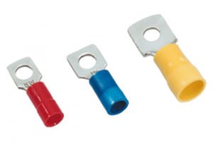 Capocorda senza saldature a forcella - B100SRGF series - MECATRACTION - tubolare / isolata / in rame