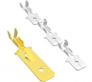 Capocorda senza saldature a disconnessione rapida - 00456DP - MECATRACTION - maschio / piatta / senza isolamento elettrico