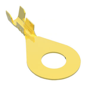 Capocorda senza saldature ad occhiello - 00701P - 00709NP series - MECATRACTION - piatta / senza isolamento elettrico / in rame