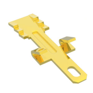 Capocorda senza saldature crimpabile - MECATRACTION - piatta / senza isolamento elettrico / in rame