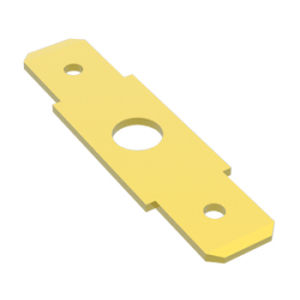 Capocorda a saldare piatta - 012xxV/DV/NV series - MECATRACTION - senza isolamento elettrico / in ottone