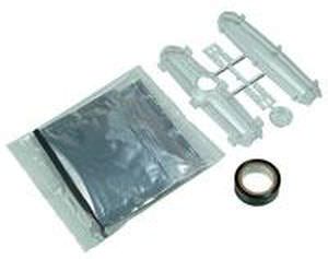Scatola di derivazione in plastica - max. ø 70 x 400 mm | BJ series  - MECATRACTION - con resina epossidica da colata / per cavo a bassa tensione