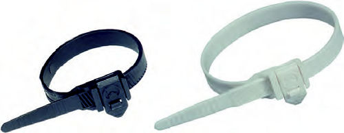 Fascetta stringicavo in poliammide - CCD9 series - MECATRACTION - resistente ai prodotti chimici / a dentellatura esterna