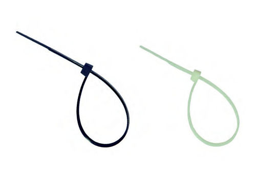 Fascetta stringicavo in poliammide - CCE series - MECATRACTION - a dentellatura esterna / resistente alle fiamme / resistente ai prodotti chimici