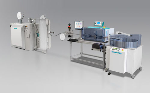 Macchina per tagliare e spelare i per cavi elettrici - Metzner Maschinenbau GmbH - a lama / automatica