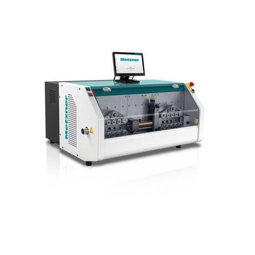 Macchina per tagliare e spelare i per cavi elettrici - AM 5000 Series - Metzner Maschinenbau GmbH - a lama / elettrica / automatica