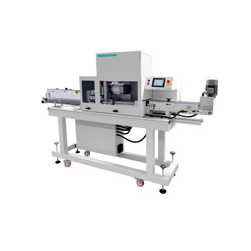 Macchina da taglio a lama rotativa - CCM Series   - Metzner Maschinenbau GmbH - per metallo / per materie plastiche / per gomma