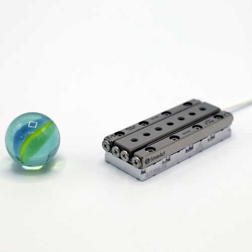 Piastra di posizionamento lineare - SLC-1740 - SmarAct GmbH - piezoelettrica / 1 asse / in ciclo chiuso
