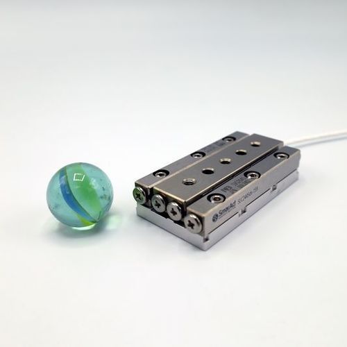 Piastra di posizionamento lineare - SLC-2445 - SmarAct GmbH - piezoelettrica / 1 asse / di alta precisione