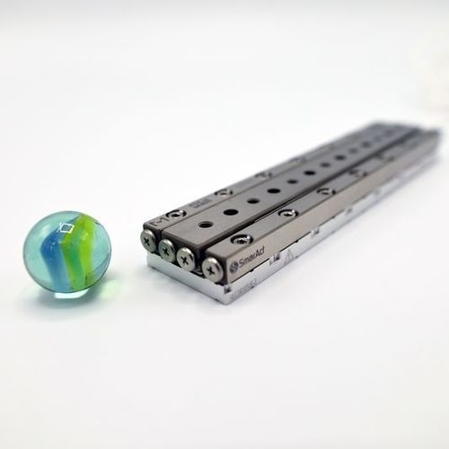 Piastra di posizionamento lineare - SLC-24105 - SmarAct GmbH - piezoelettrica / 1 asse / in ciclo chiuso