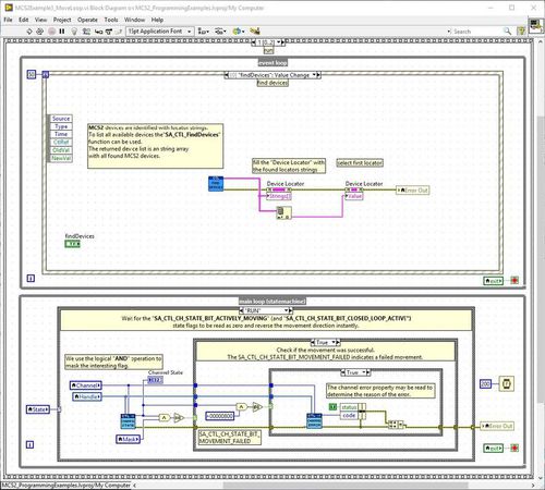 Software di sviluppo - SmarAct GmbH - di programmazione / di regolazione / di posizionamento