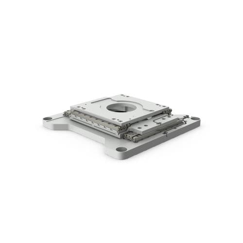 Piastra di nanoposizionamento lineare - SOM-MS-8080 - SmarAct GmbH - 2 assi / in ciclo chiuso / compatta