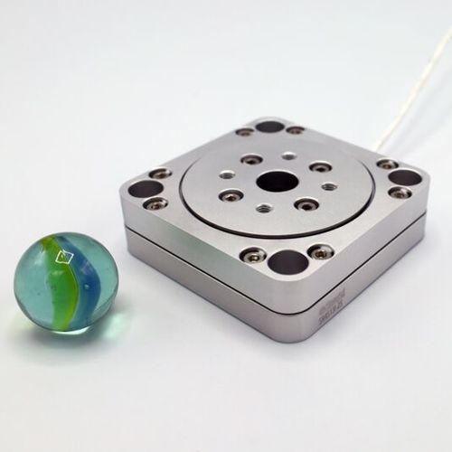 Piastra di posizionamento rotativa - SR-4513 - SmarAct GmbH - in ciclo chiuso / vuoto-compatibile / in acciaio inossidabile