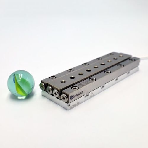 Piastra di posizionamento lineare - SLC-2475 - SmarAct GmbH - piezoelettrica / 1 asse / di alta precisione