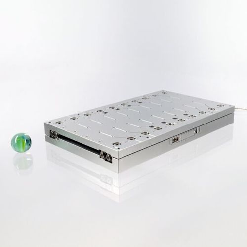 Piastra di posizionamento lineare - CLS-92152 - SmarAct GmbH - piezoelettrica / alluminio / vuoto-compatibile