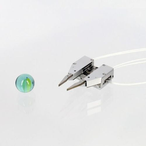 Micro pinza di presa elettrico - SGP-17F - SmarAct GmbH - parallelo / a 2 griffe / per l'industria elettronica