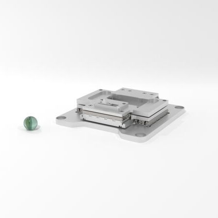 Piastra di nanoposizionamento lineare - SOM-MS-5050 - SmarAct GmbH - 2 assi / in ciclo chiuso / per microscopio