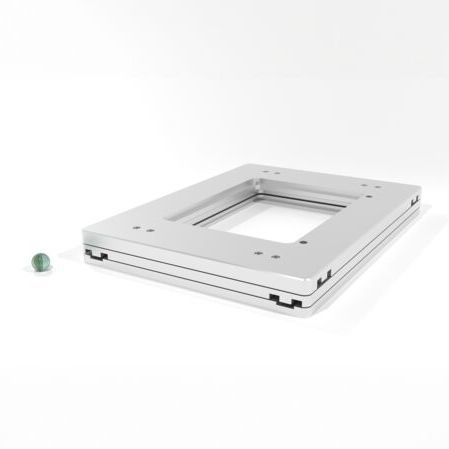 Piastra di nanoposizionamento lineare - SOM-MS-180150 - SmarAct GmbH - 2 assi / compatta / in ciclo chiuso