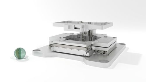 Piastra di nanoposizionamento verticale - SOM-MS-505020 - SmarAct GmbH - 3 assi / in ciclo chiuso / ad anello aperto