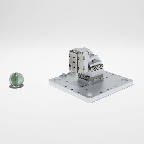 Piastra di posizionamento XYZ - SLC17:22 - SmarAct GmbH - 3 assi / in ciclo chiuso / modulare