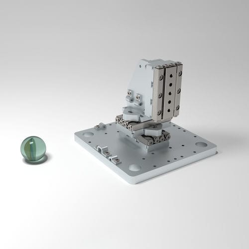 Piastra di posizionamento XYZ - SLC17:30 - SmarAct GmbH - 3 assi / in ciclo chiuso / modulare