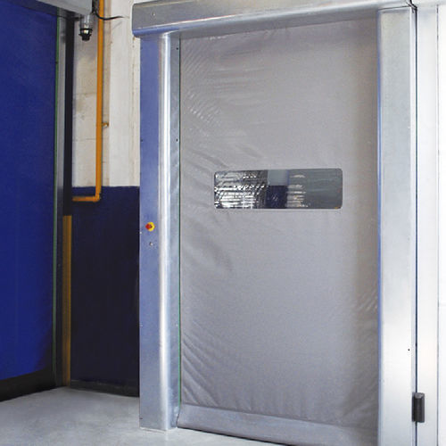 Porta ad avvolgimento - PUERTAS FERROFLEX SL - classe 5 / per interno / per camera bianca