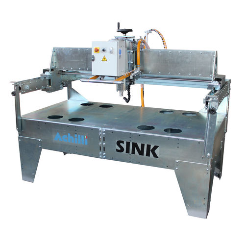 Macchina di foratura per pietra - SINK - Achilli s.r.l. - elettrica / compatta / a velocità variabile