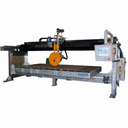 Fresa a ponte CNC - MBS TS - Achilli s.r.l. - 4 assi / 3 assi / per pietra
