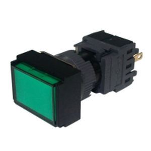 Pulsante con testa a fungo - 41 series - Werner Electric GmbH - compatto / non luminoso / a scatto rapido