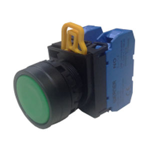 Pulsante con testa a fungo - 45 series - Werner Electric GmbH - elettromeccanico / a scatto rapido / non luminoso