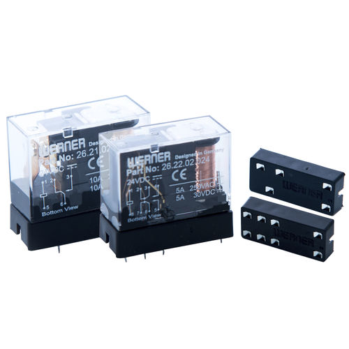 Relè elettromeccanico DC - 26 series - Werner Electric GmbH - AC / 1NA / 2NA/NC