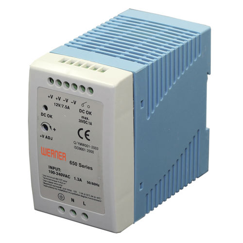Alimentatore elettrico su guida DIN - 650 series - Werner Electric GmbH - DC/DC / AC/DC / ad uscita semplice