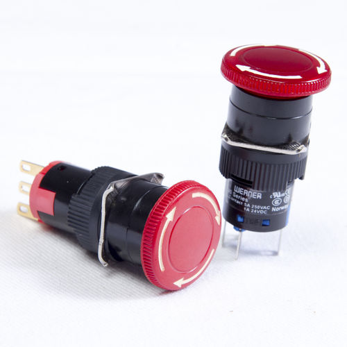 Pulsante di arresto di emergenza - 40 Series  - Werner Electric GmbH - IP65 / IP40 / rotondo