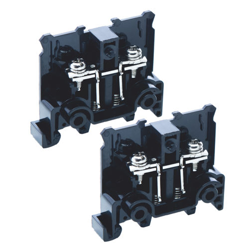 Morsetto componibile su guida DIN - Werner Electric GmbH - con connessione a vite / a molla / unipolare
